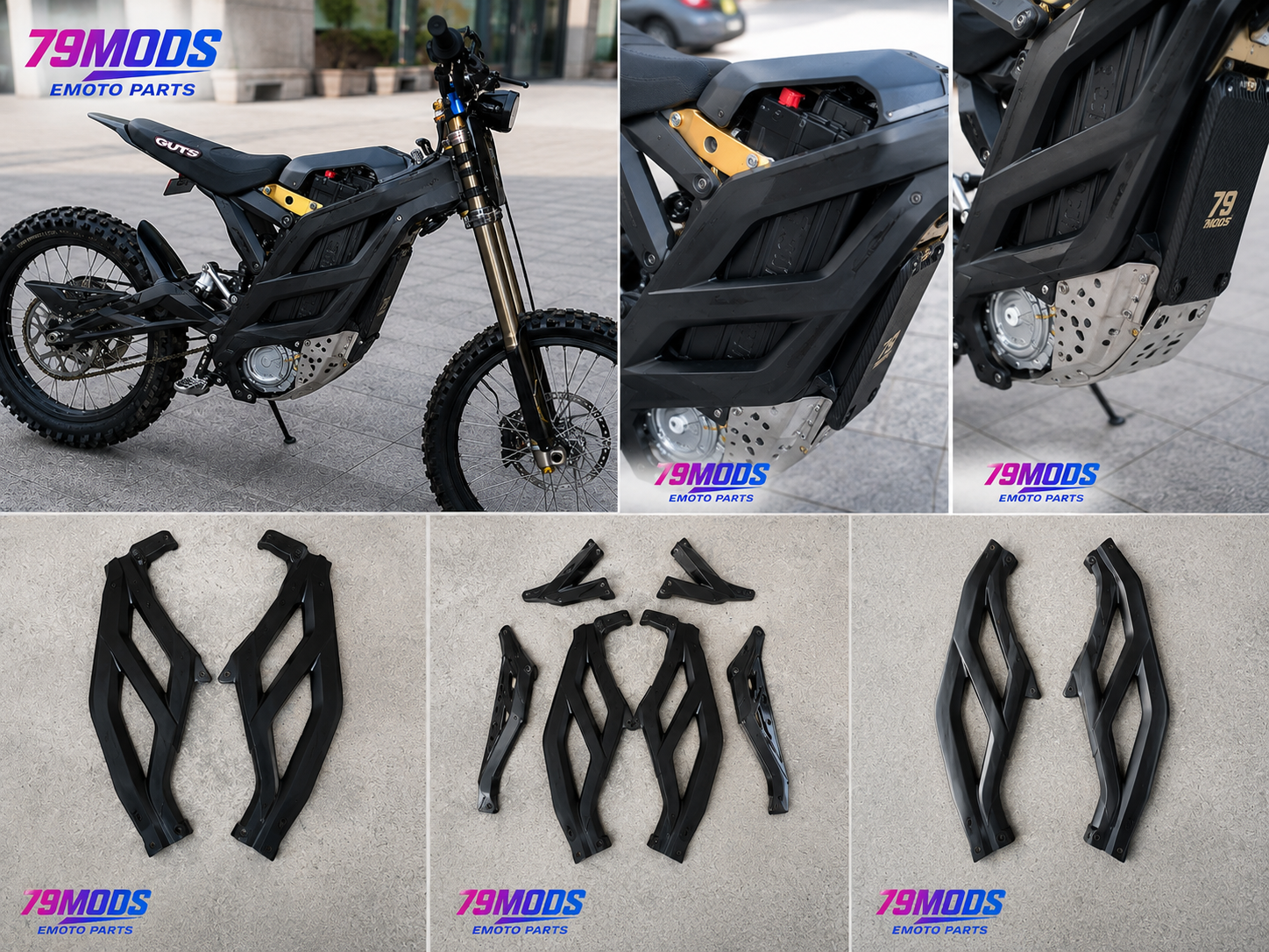 79Bike/Ventus Frame Guards (Pro/Lite/GT)