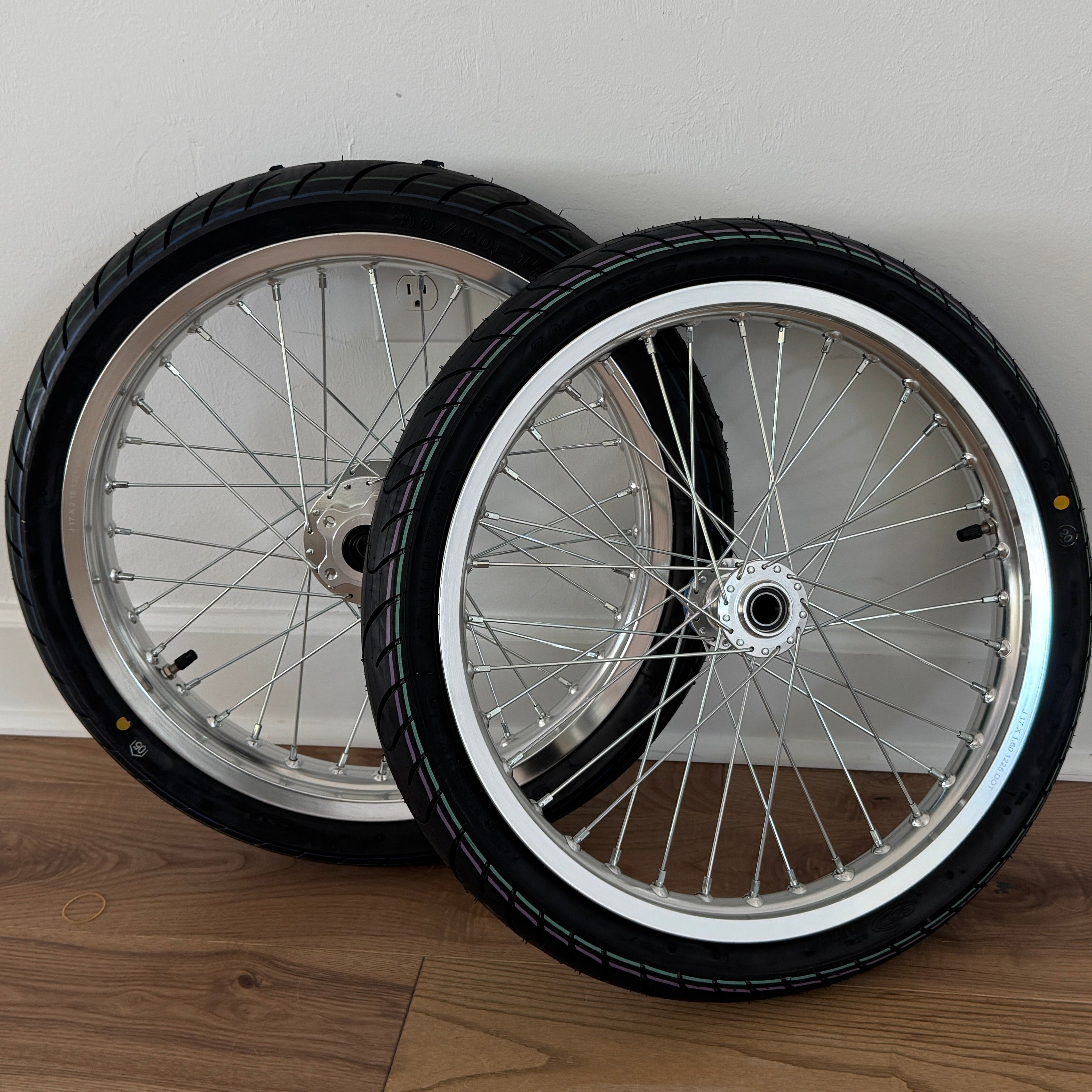 17" CST Chrome LBX/ERide Supermoto Kit (3 week preorder)