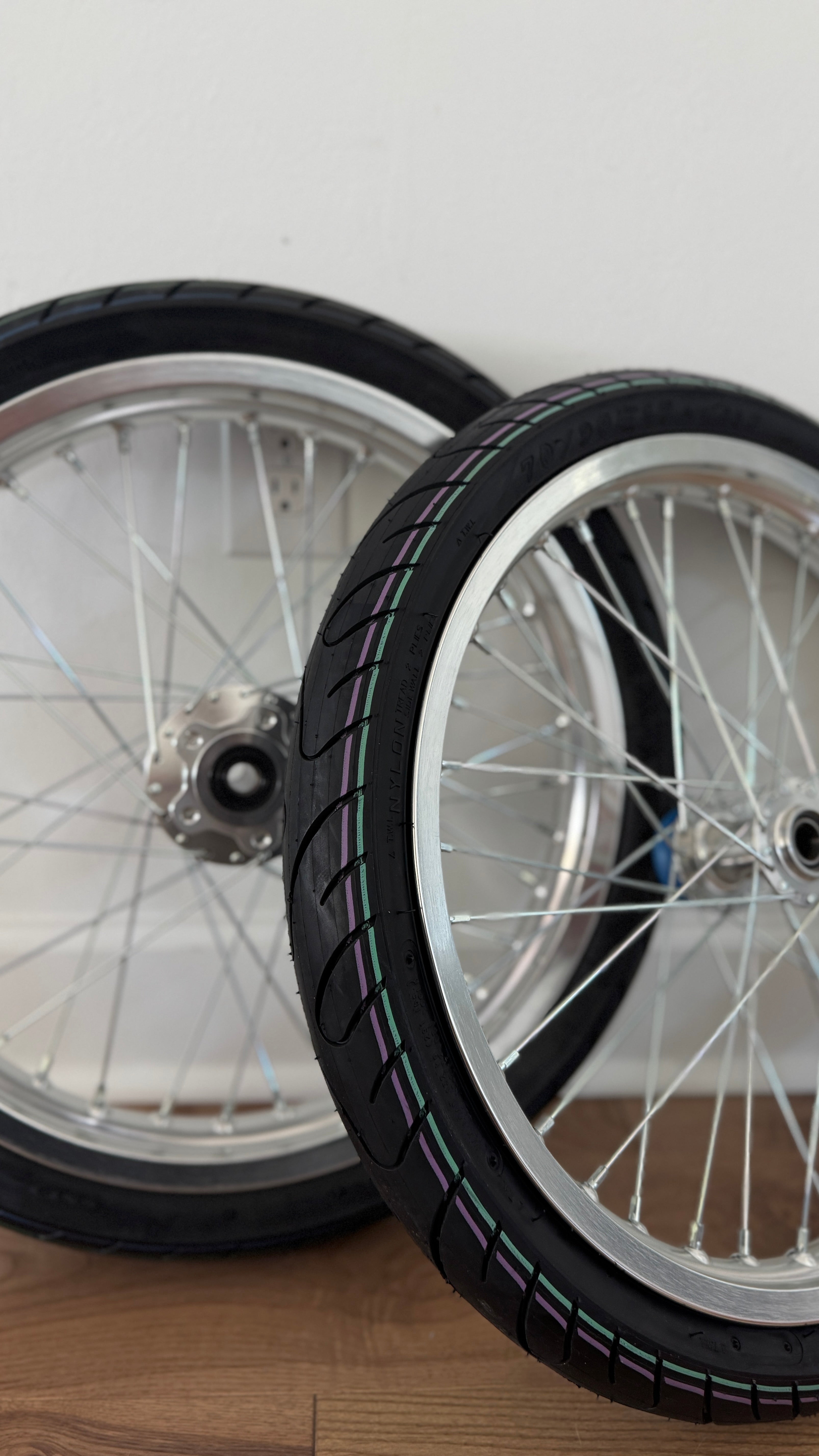 17" CST Chrome LBX/ERide Supermoto Kit (3 week preorder)