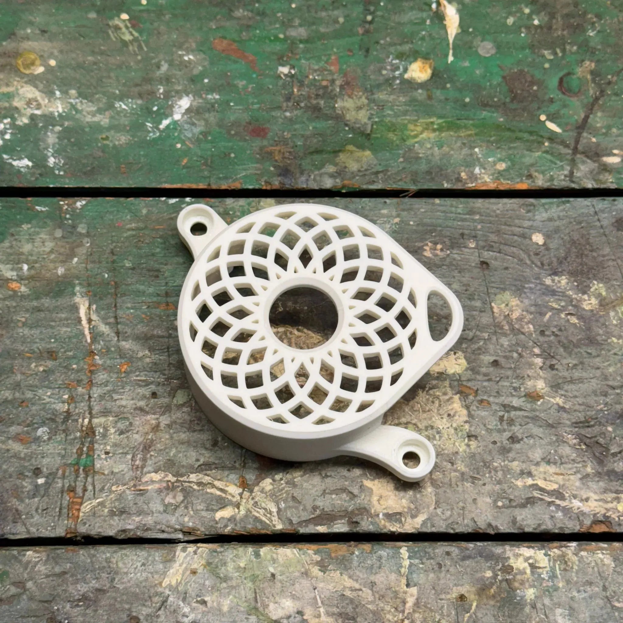 WHITE EDITION Plastic Motor Cover