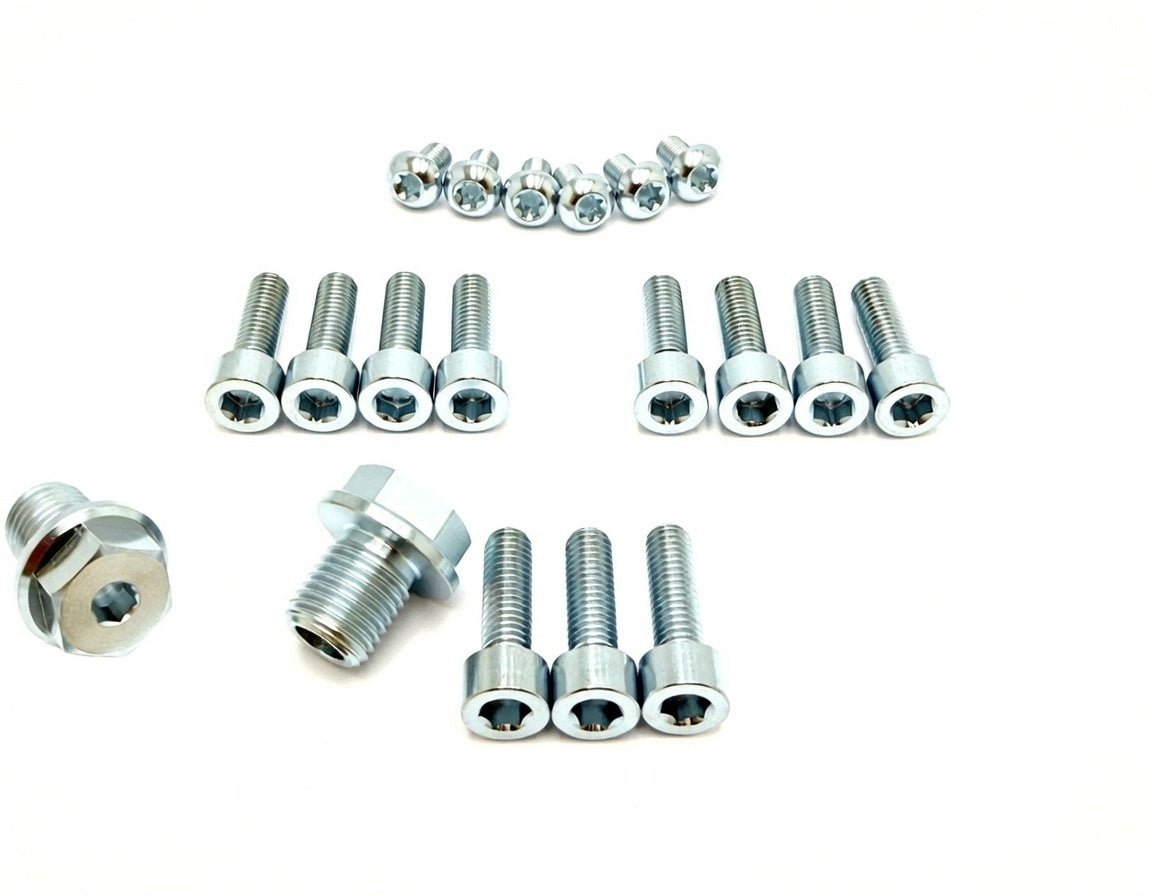 Titanium FastAce Fork Bolt Kits ALX13RC (2.0), AHX12RV (Gravitee), ALX32RC