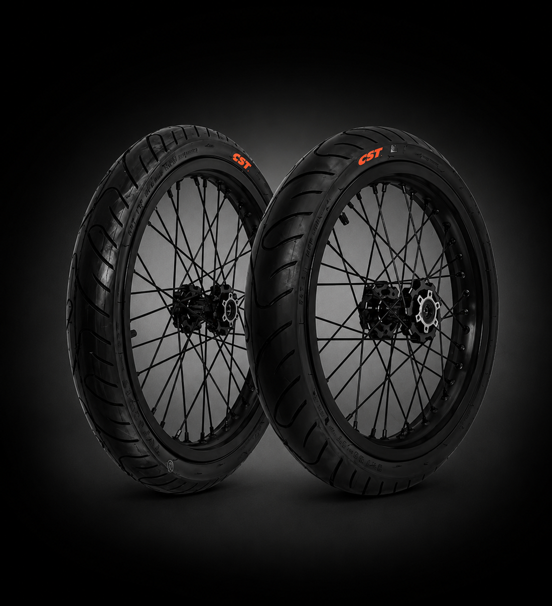 Light Bee/Eride Supermoto Wheel Set
