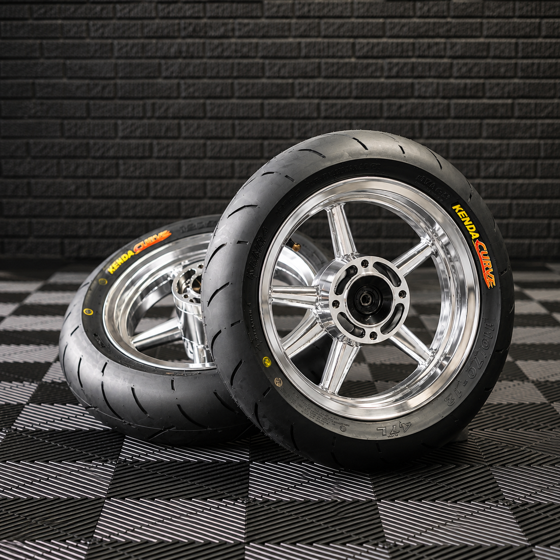 12 in Supermoto Wheelset kit for Tuttio/yozma/heybike