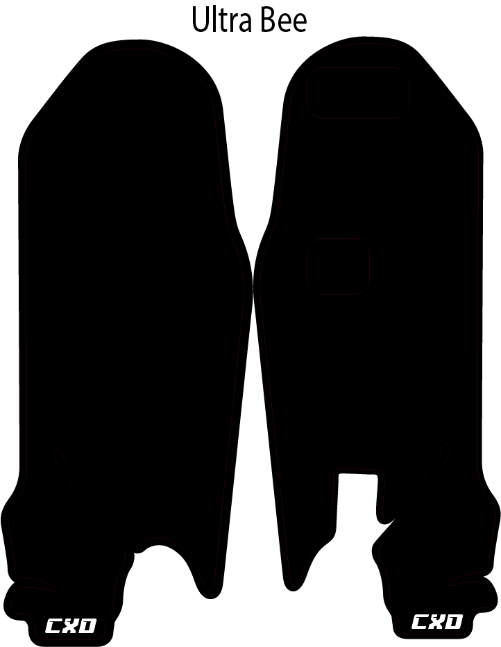 Ultrabee Forkgaurd Decals