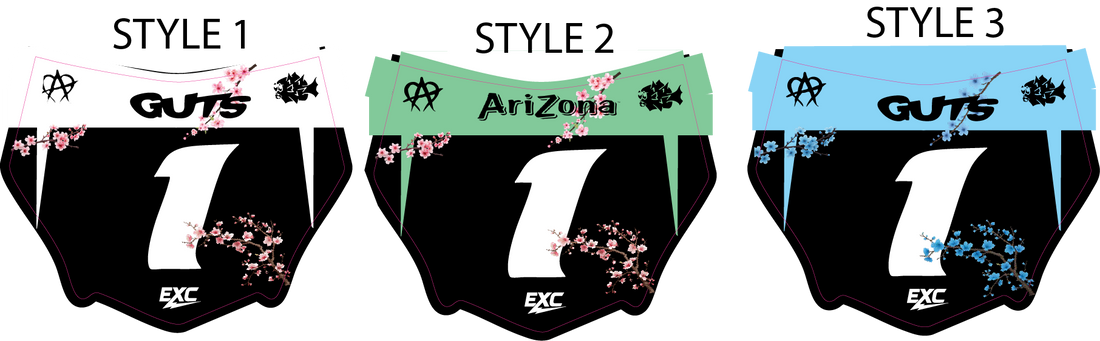 Exc Cherry Blossom Motocutz Decal