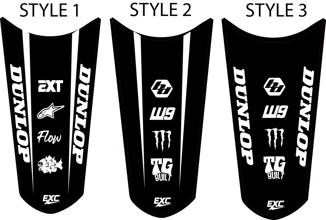 Exc Soliel Supplies Tuttio Rear Fender Decal
