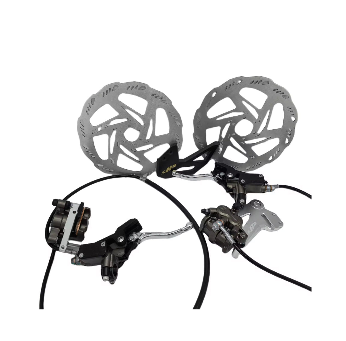 Front and rear ultra bee brake kit