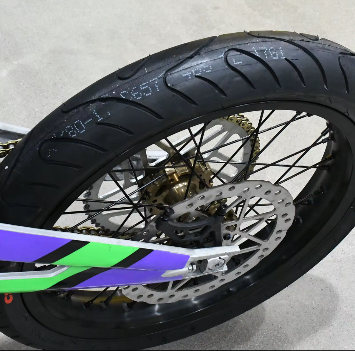 Surron/E Ride Pro Supermoto Wheelset