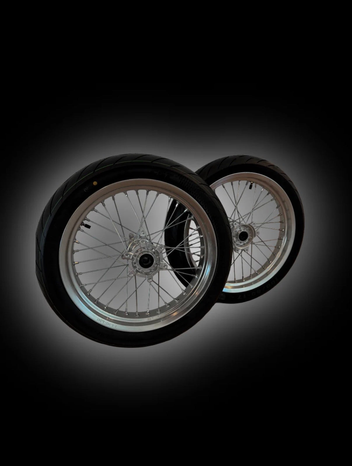 Chrome Ultra bee Supermoto Wheelset