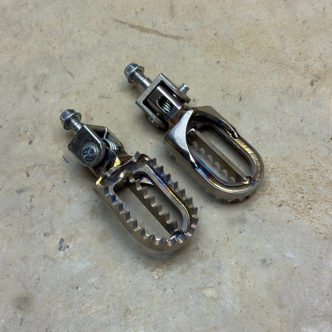 PRE-ORDER Titanium Foot Pegs