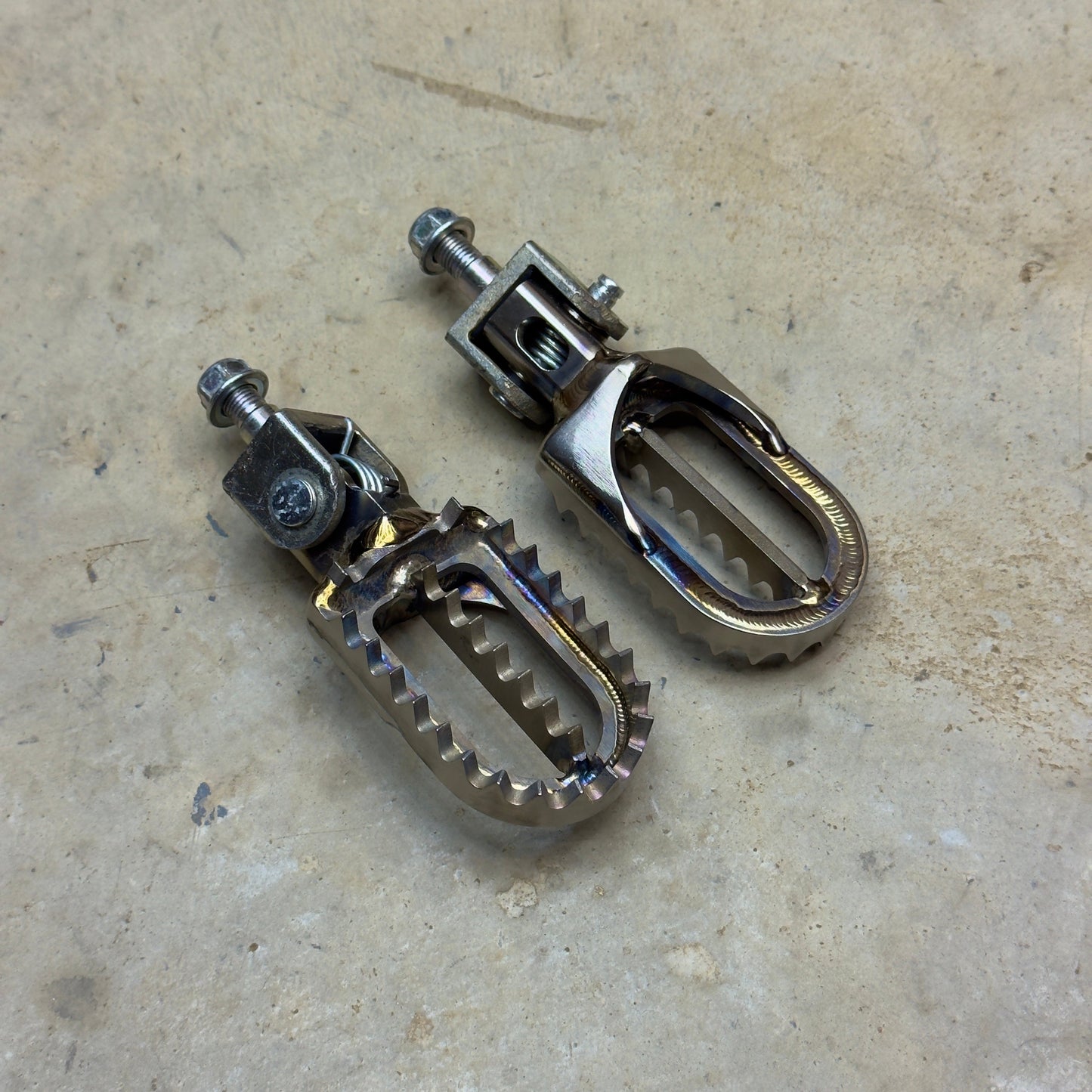 PRE-ORDER Titanium Foot Pegs