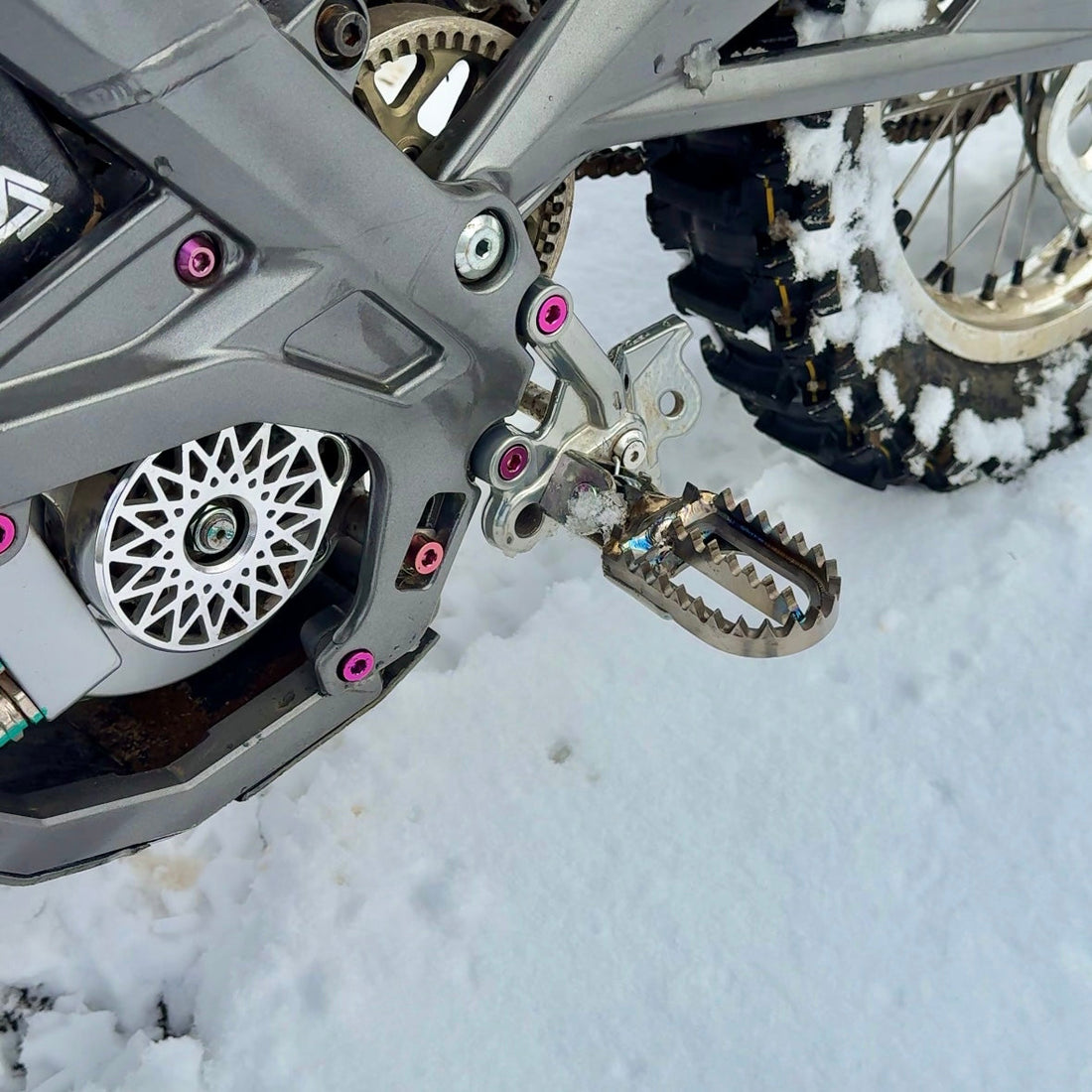 PRE-ORDER Titanium Foot Pegs