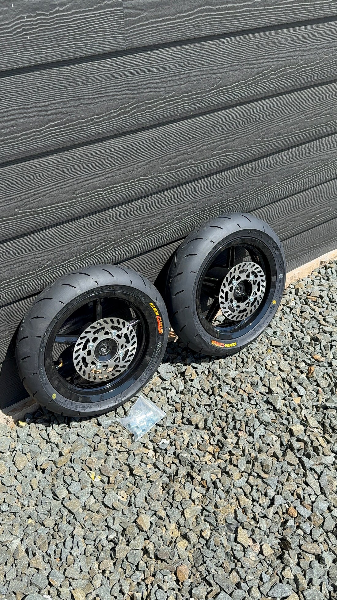 12 in Supermoto Wheelset kit for Tuttio/yozma/heybike