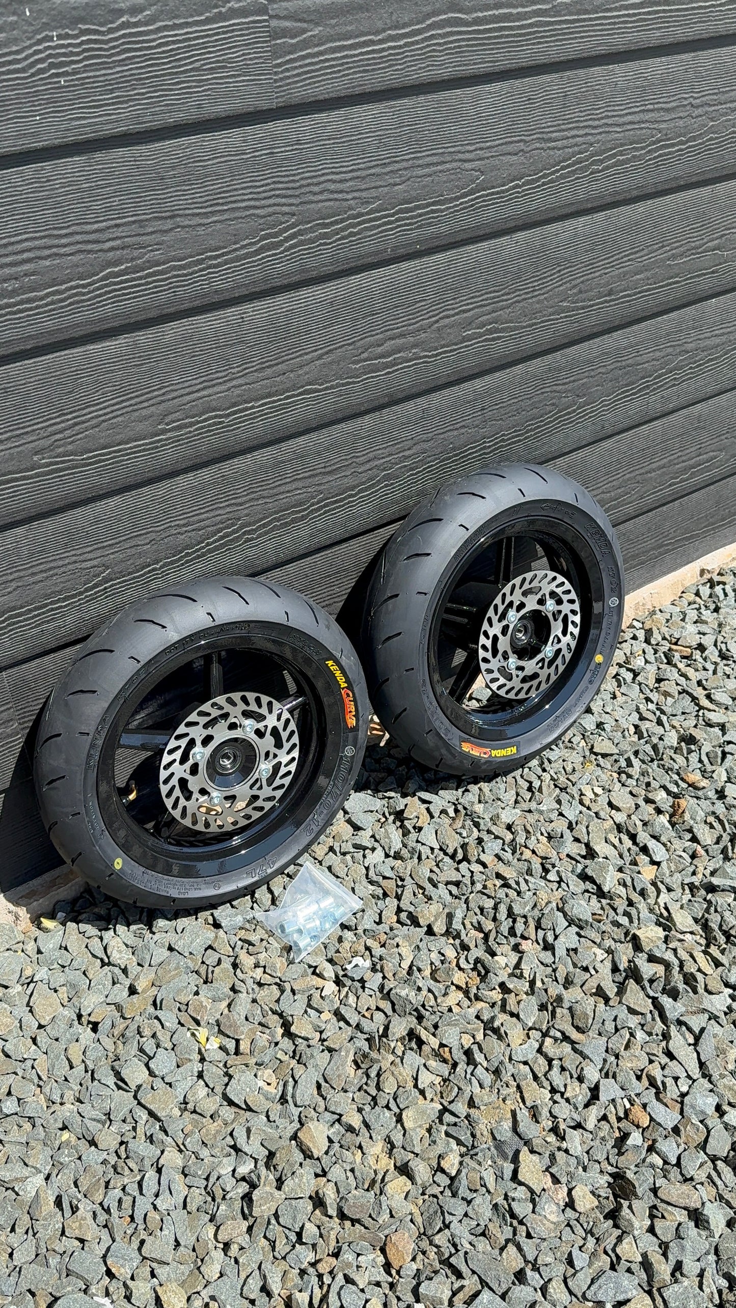 12 in Supermoto Wheelset kit for Tuttio/yozma/heybike