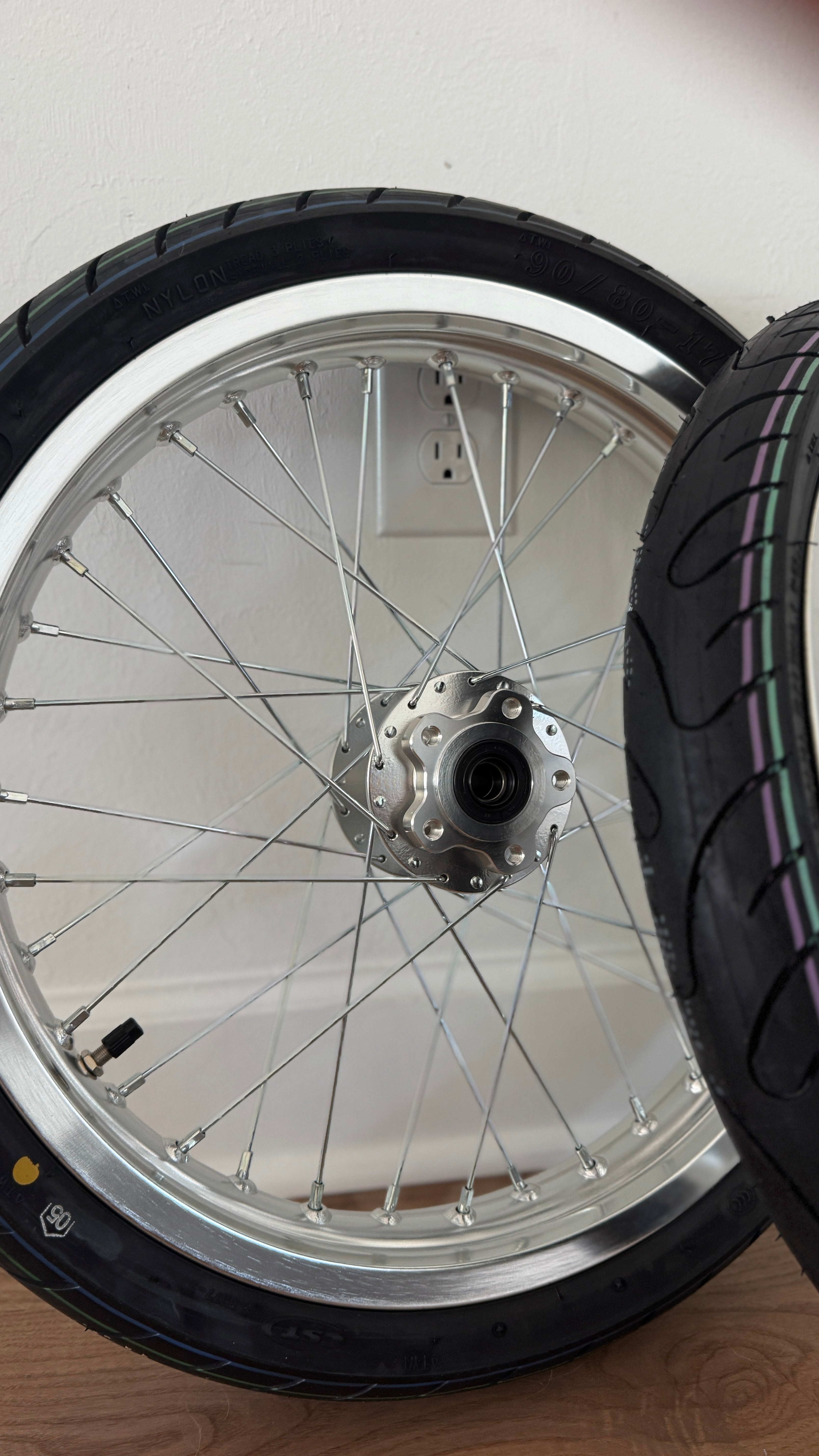 17" CST Chrome LBX/ERide Supermoto Kit (3 week preorder)