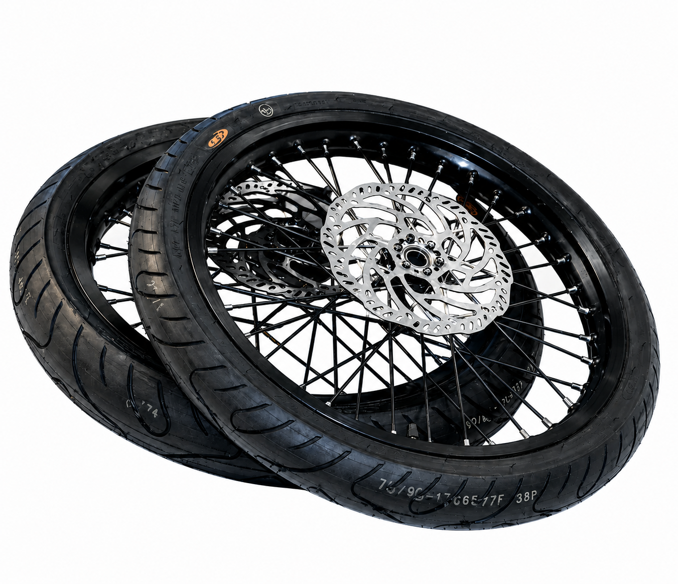 17” CST Light Bee Supermoto Wheel Kit