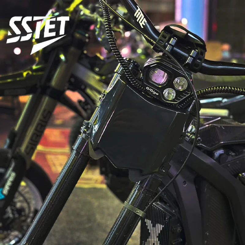 Light Bee X Modified Plastic Front Number Plate License Plates Cover For SUR Pit Dirt Bike Sur Ron Motorcycle Accessories