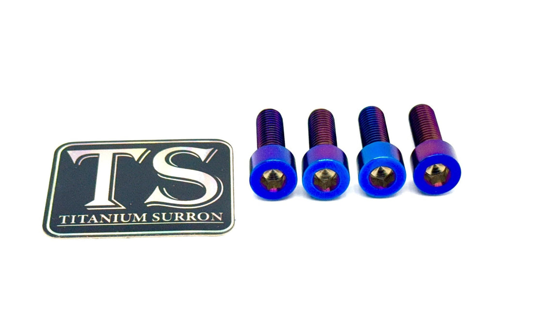Titanium Peg Bracket Bolts - E-moto