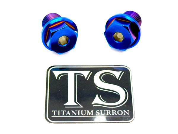 Titanium FastAce Forks Axle Bolts