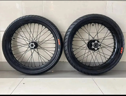 Surron and E-Ride Pro supermoto wheelset