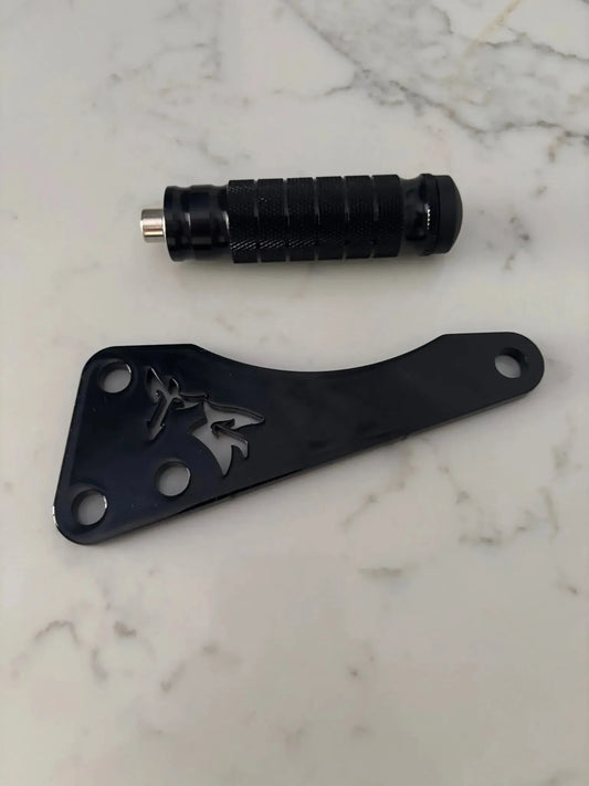 Talaria X3 footlock and bracket