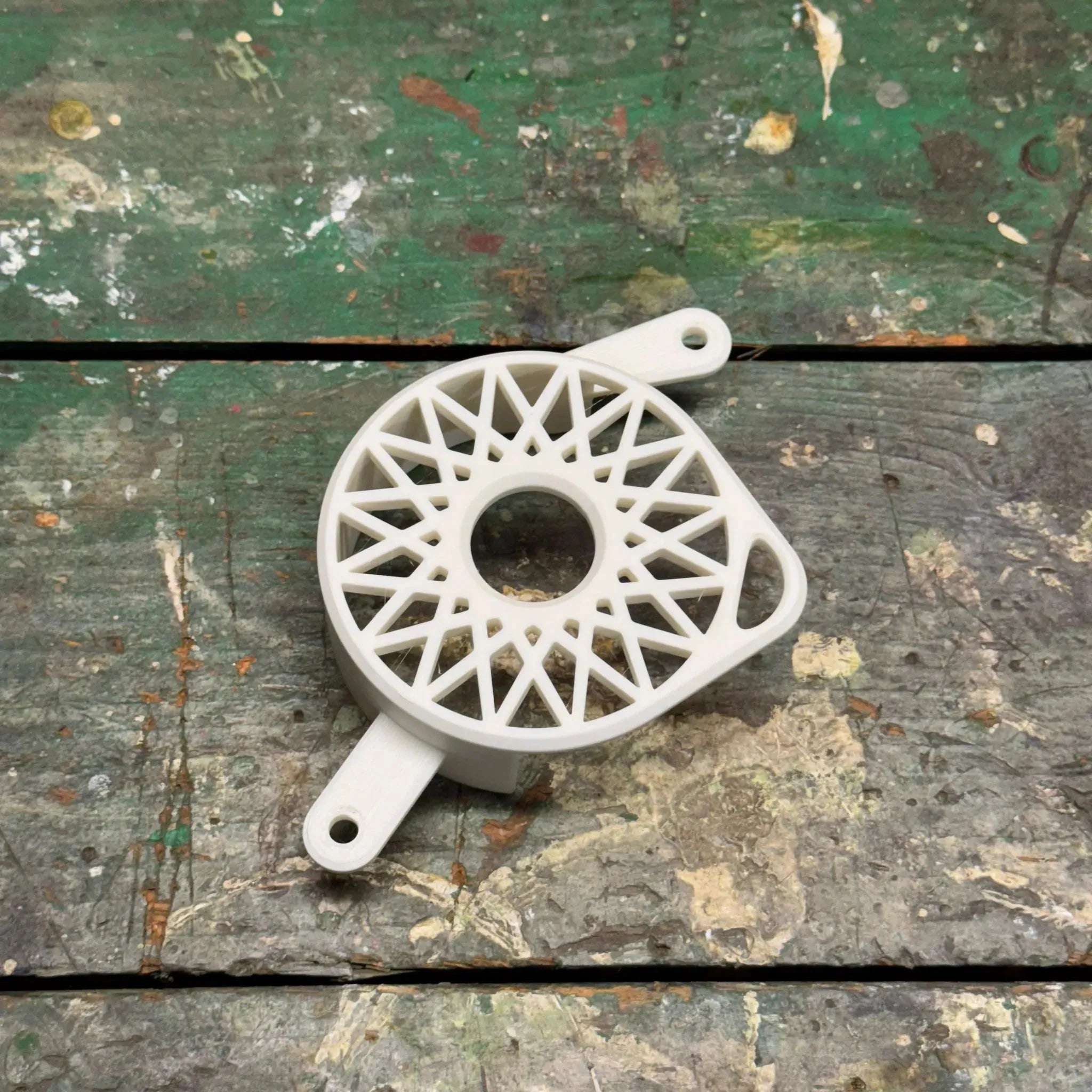 WHITE EDITION Plastic Motor Cover