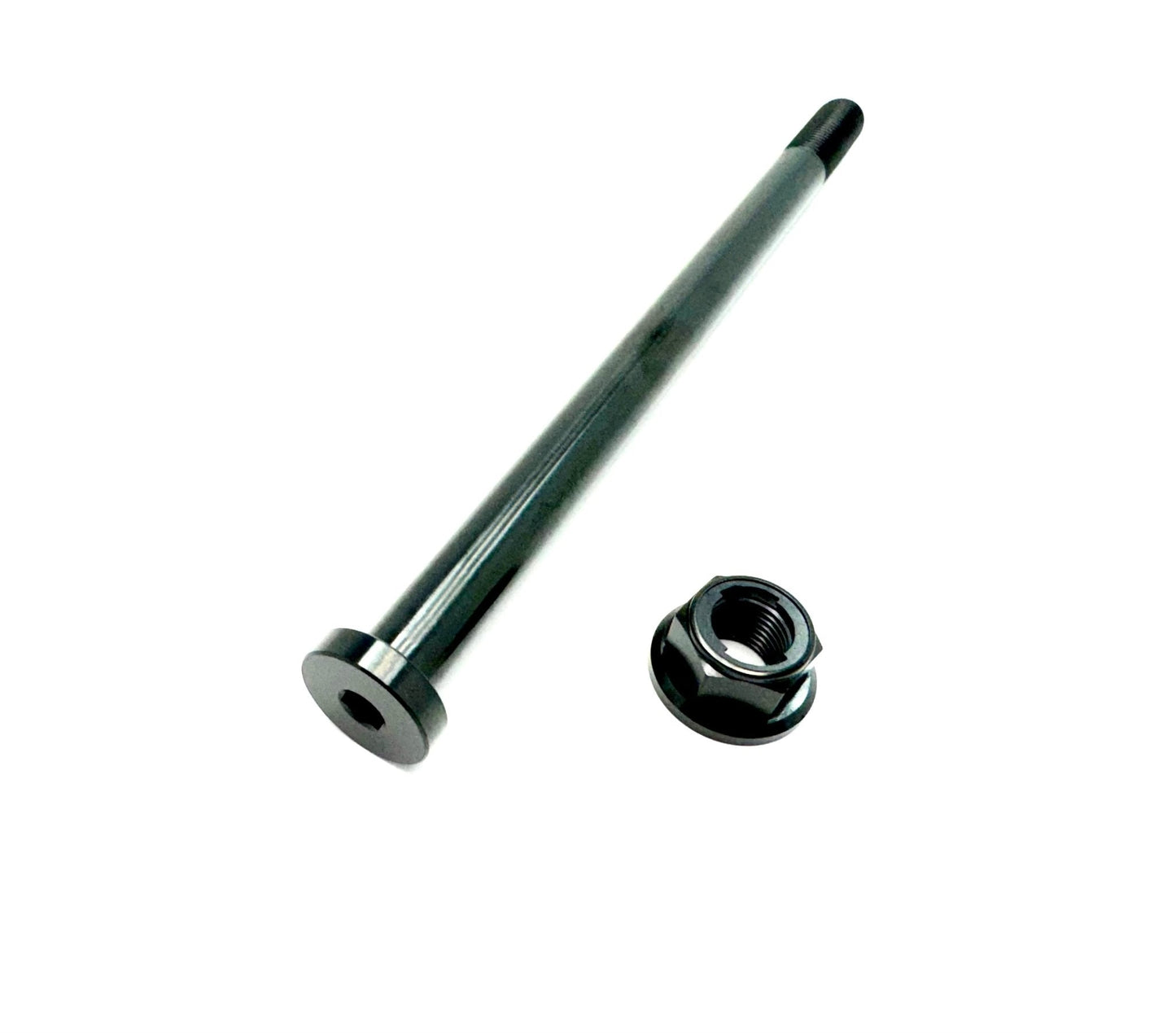 Titanium Rear Axle and Nut - Surron LBX (Two pcs)