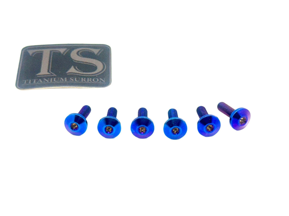 Titanium Front Rotor Bolts - E-Moto