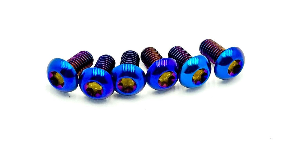 Titanium Front Rotor Bolts - E-Moto