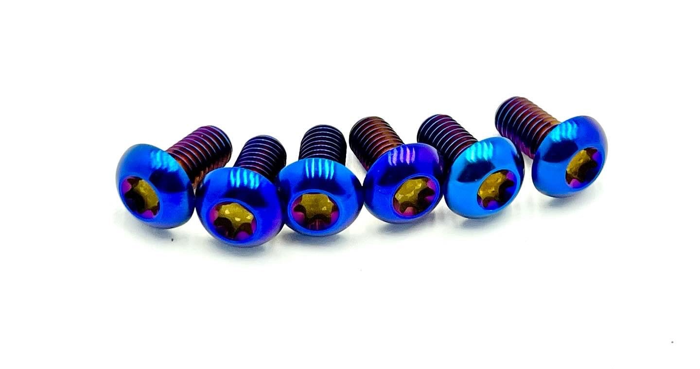 Titanium Front Rotor Bolts - E-Moto