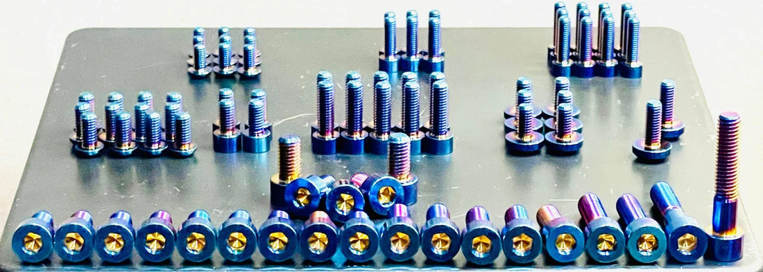Full Ultra Bee Titanium Bolt Kit