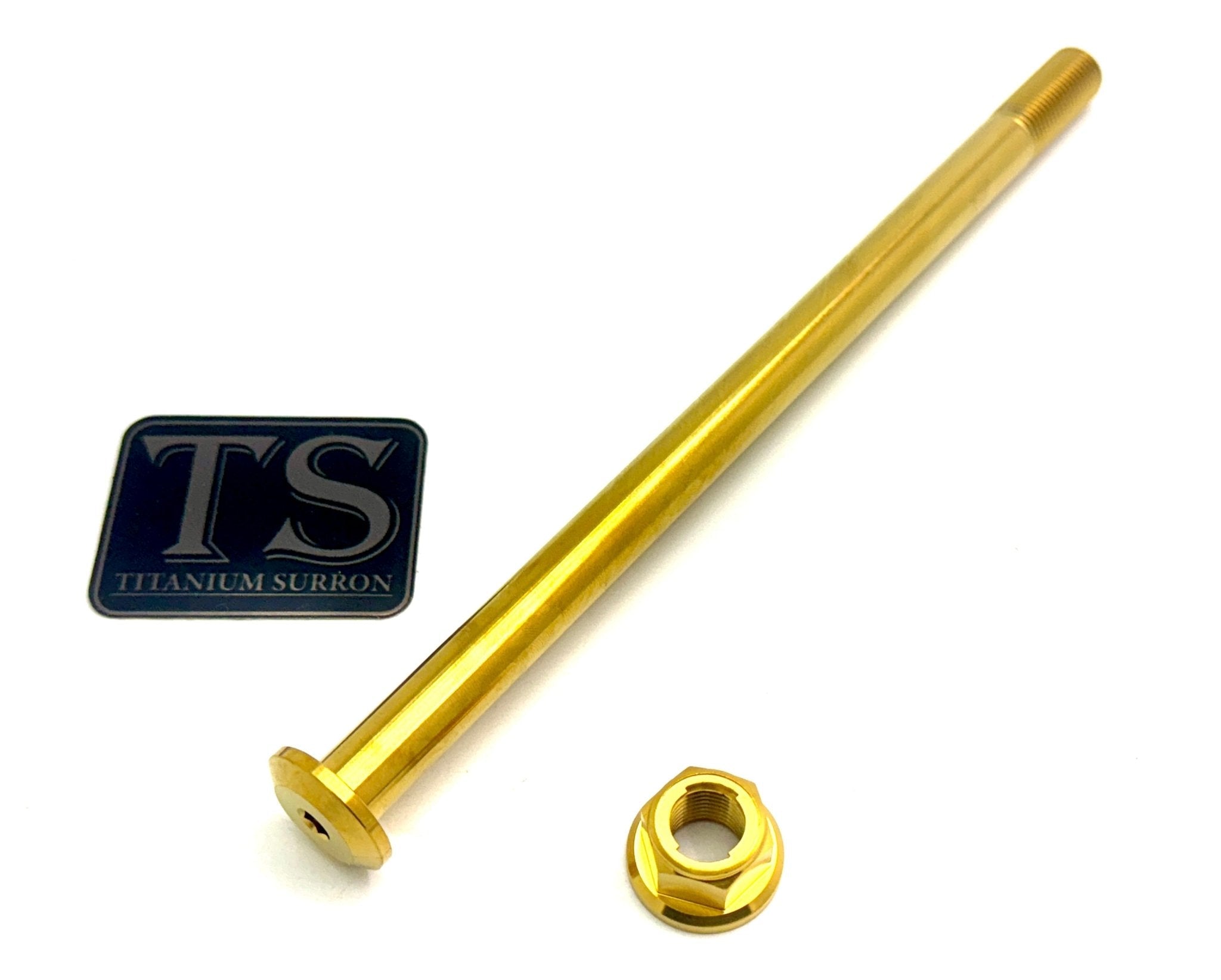 Titanium Rear Axle and Nut - Talaria (Two pcs)