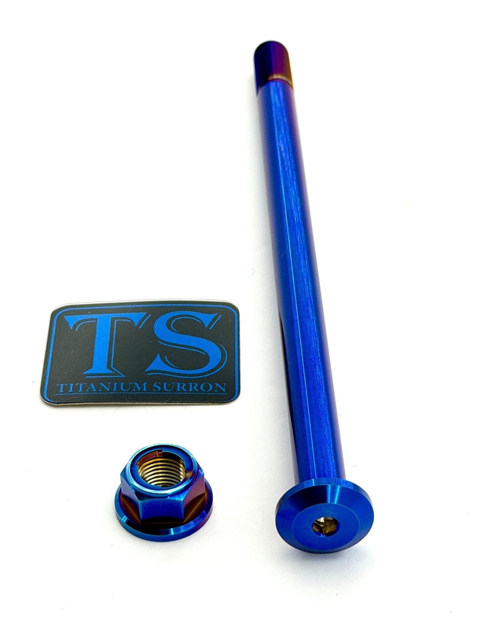 Titanium Rear Axle and Nut - Talaria (Two pcs)