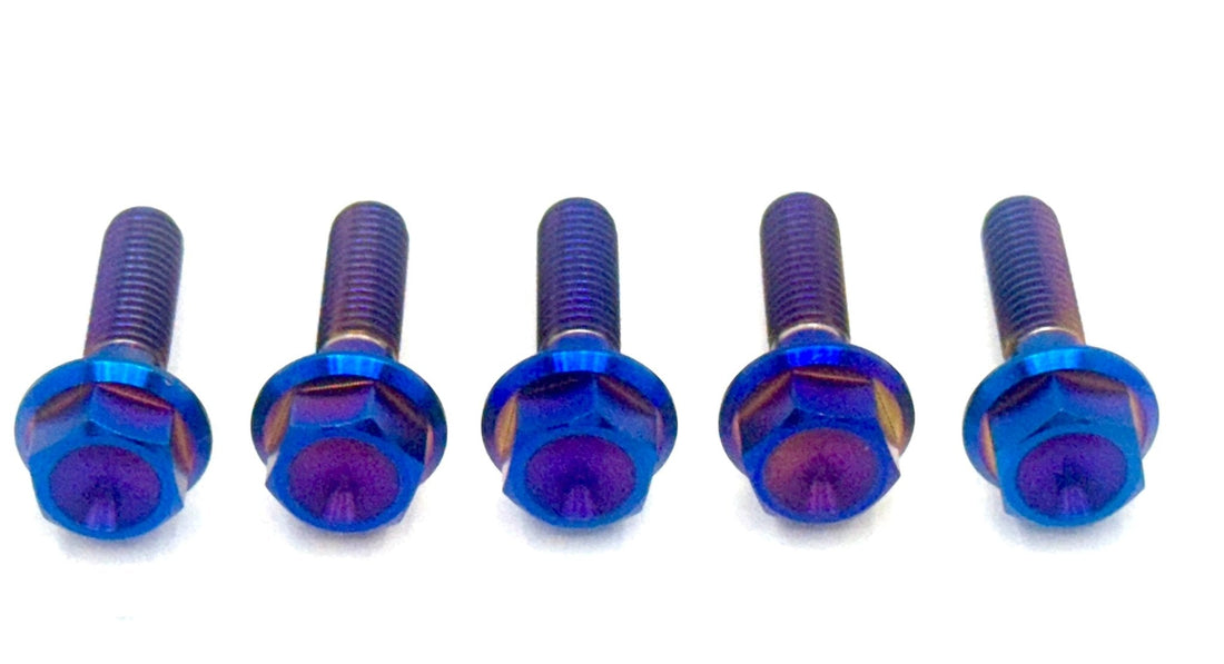 Titanium Rear Sprocket Bolts - E-Moto