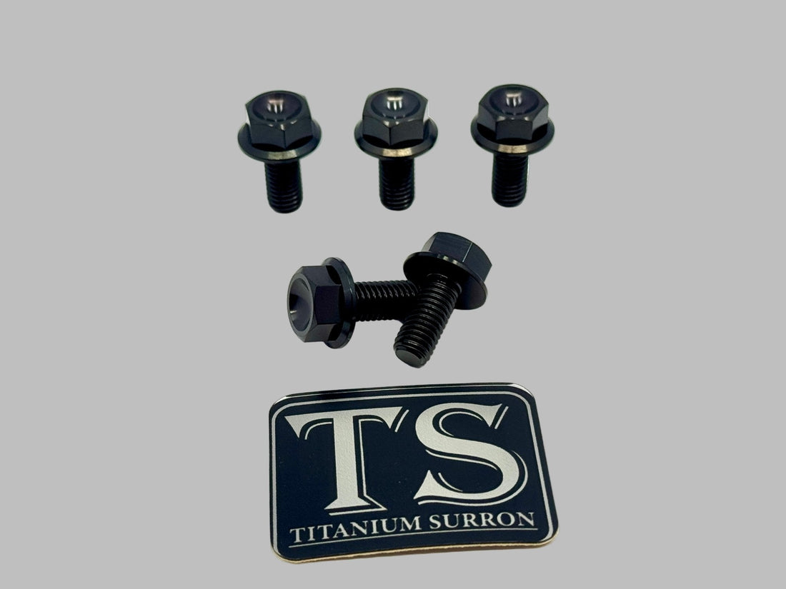 Titanium Rear Sprocket Bolts - E-Moto